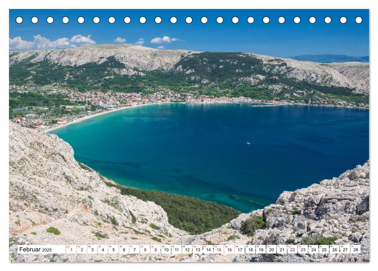 Bild: 9783383791710 | Kroatien - Perle des Balkans (Tischkalender 2025 DIN A5 quer),...