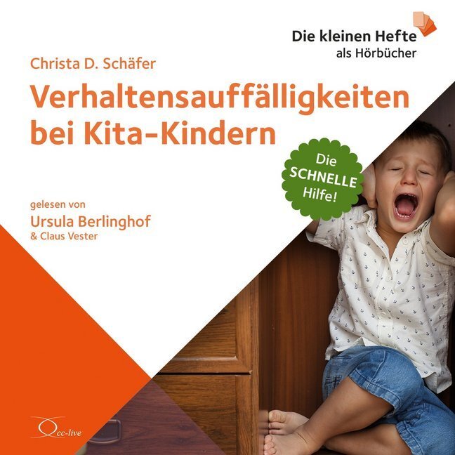 Cover: 9783956163678 | Verhaltensauffälligkeiten bei Kita-Kindern, 1 Audio-CD | Schäfer | CD