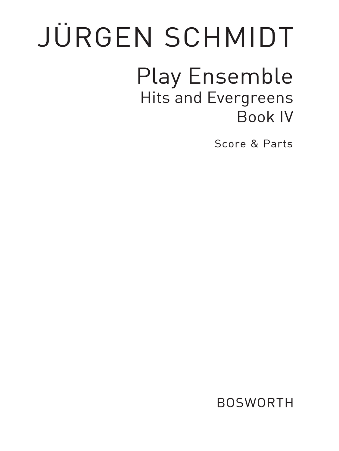 Cover: 9783920127378 | Play Ensemble, Hits &amp; Evergreens Book 4 | Sidney Bechet | Buch