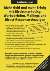 Cover: 9783831122226 | Mehr Geld und mehr Erfolg mit Direktmarketing, Werbebriefen,...