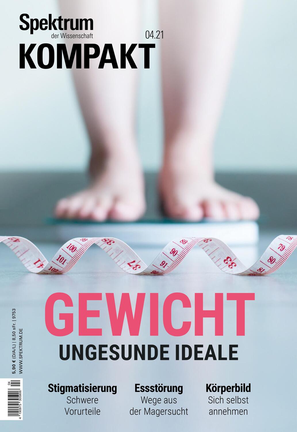 Cover: 9783958925106 | Spektrum Kompakt - Gewicht | Ungesunde Ideale | Taschenbuch | Deutsch