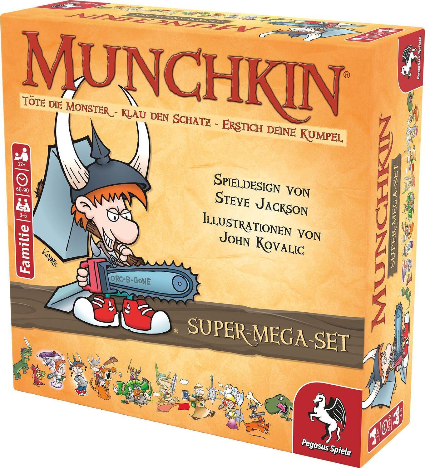 Bild: 4250231736261 | Munchkin Fantasy Super-Mega-Set | Spiel | 17035G | Deutsch | 2023