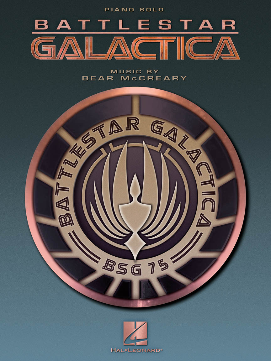 Cover: 884088548438 | Battlestar Galactica | Bear McCreary | Piano Solo Songbook | Buch