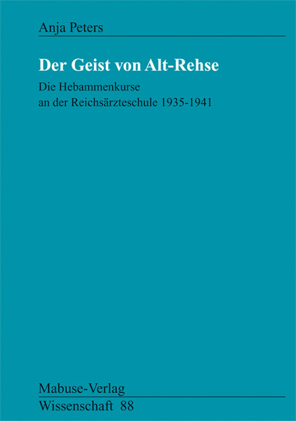 Cover: 9783935964906 | Der Geist von Alt-Rehse | Anja Peters | Taschenbuch | 112 S. | Deutsch