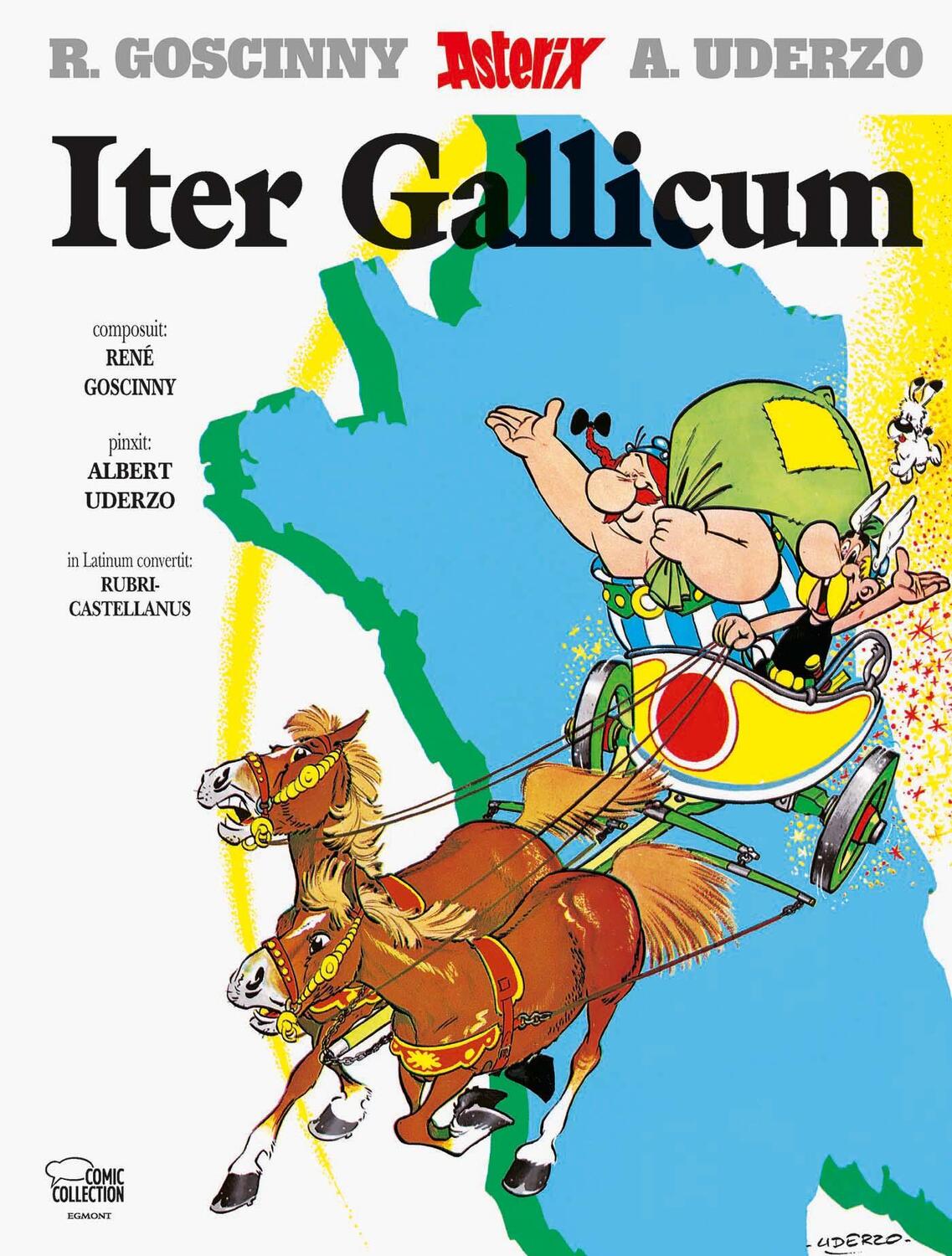 Cover: 9783770400553 | Asterix latein 05 | Iter Gallicum | René Goscinny (u. a.) | Buch