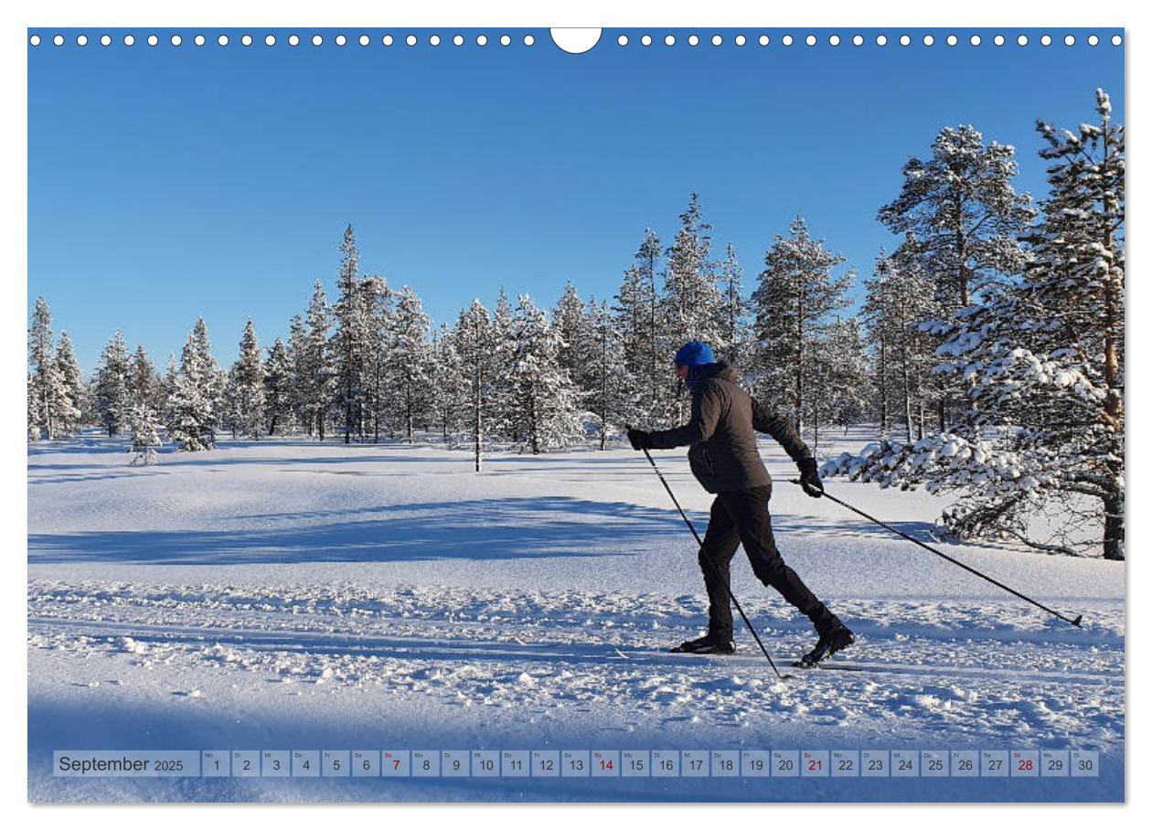 Bild: 9783435106608 | Lappland - Winterwandern Impressionen (Wandkalender 2025 DIN A3...