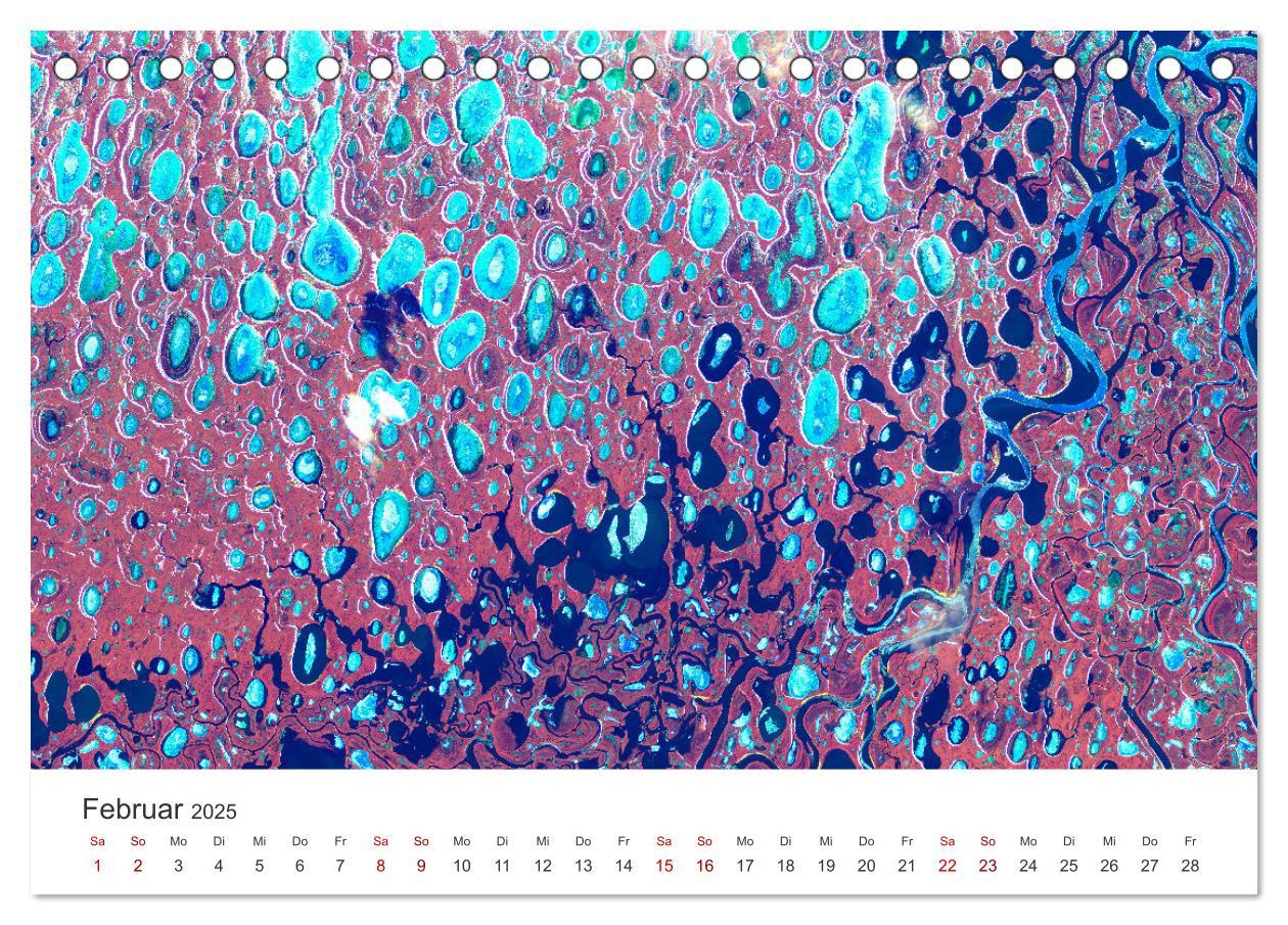 Bild: 9783383933226 | Die Erde aus dem All (Tischkalender 2025 DIN A5 quer), CALVENDO...