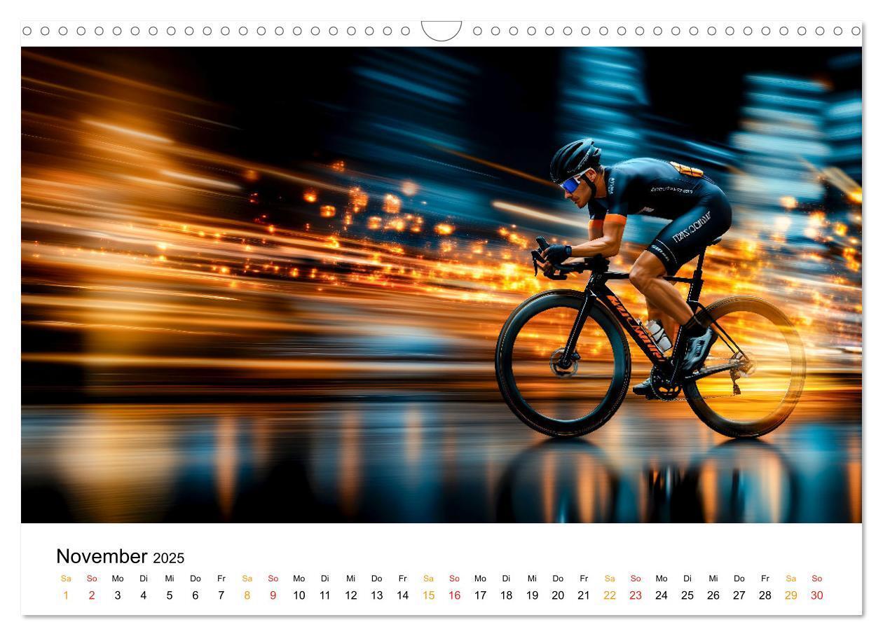 Bild: 9783457226391 | Triathlon Power (Wandkalender 2025 DIN A3 quer), CALVENDO...