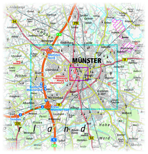 Bild: 9783961322435 | PublicPress Stadtplan Münster | (Land-)Karte | Deutsch | 2017