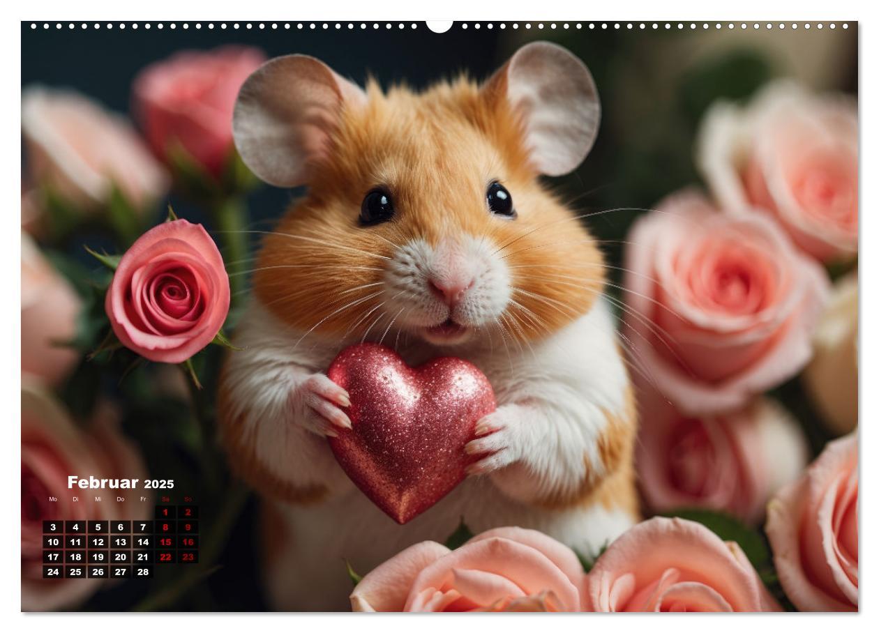 Bild: 9783383839689 | Hamstertage (Wandkalender 2025 DIN A2 quer), CALVENDO Monatskalender