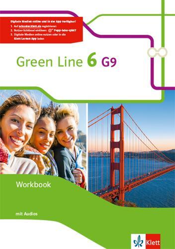 Cover: 9783128542652 | Green Line 6 G9. Workbook mit Audios Klasse 10 | Bundle | 1 Broschüre