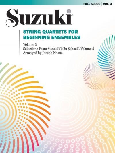Cover: 9780874872835 | String Quartets for Beginning Ensembles, Vol 3 | Taschenbuch | 72 S.
