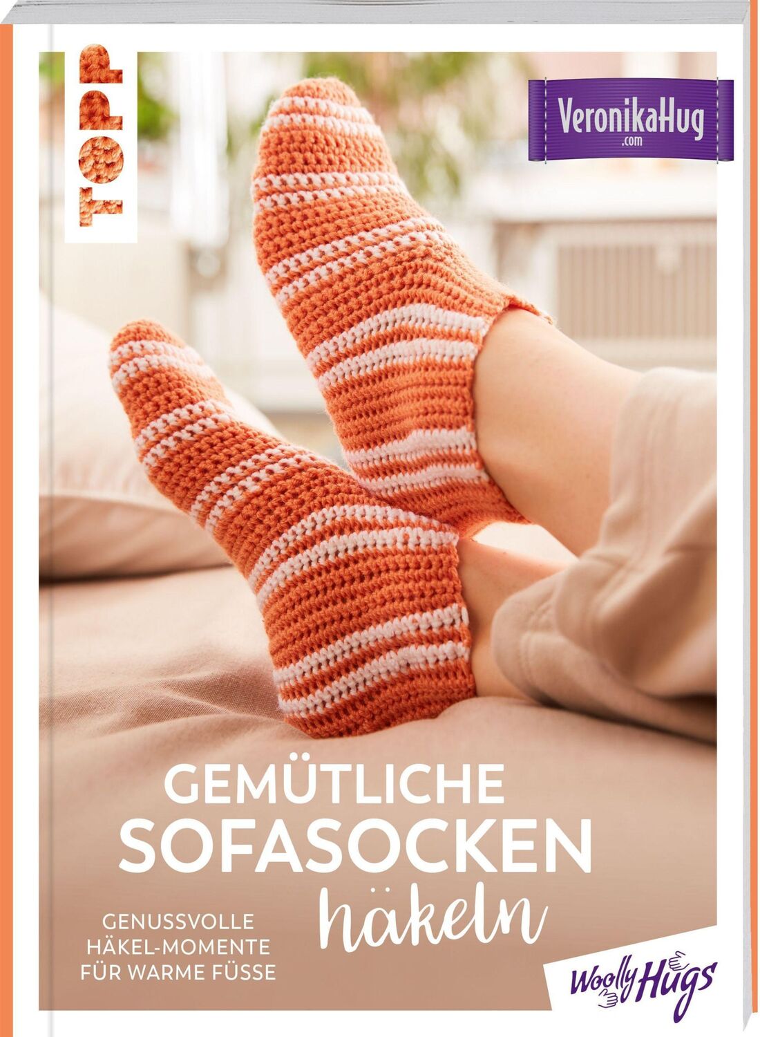 Cover: 9783735870216 | Gemütliche Sofasocken häkeln | Veronika Hug | Taschenbuch | 48 S.