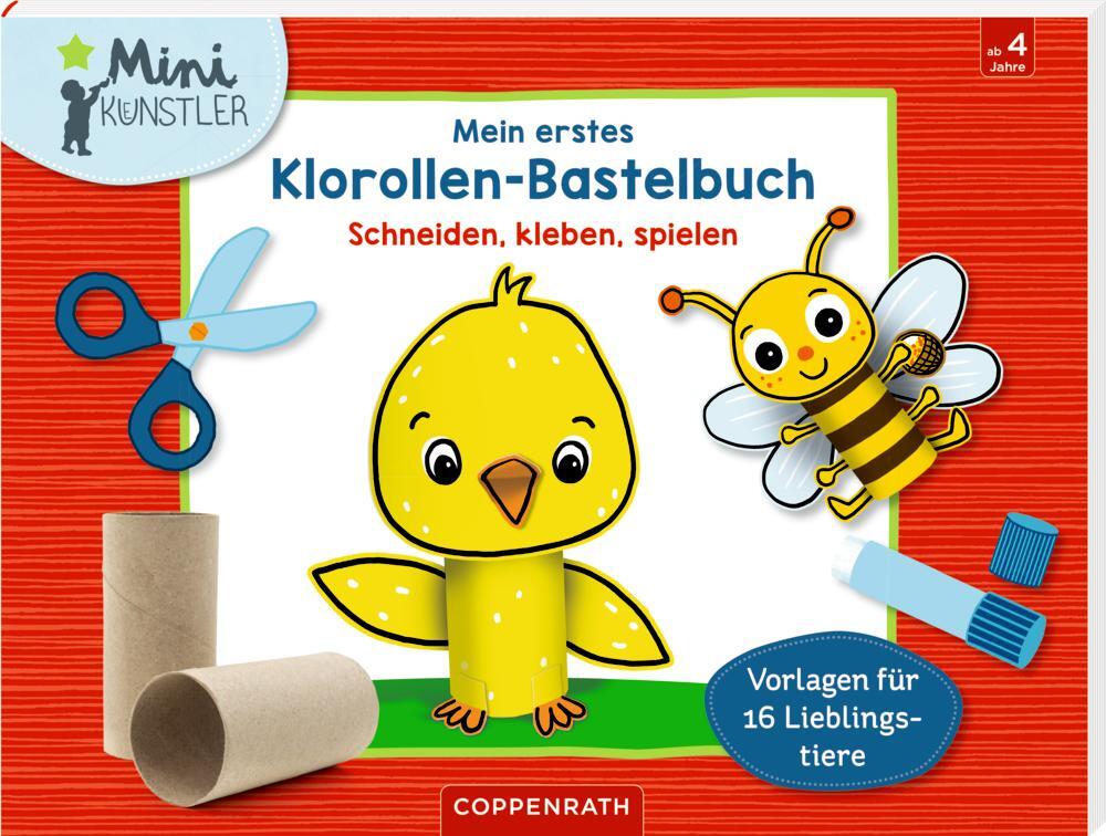 Cover: 9783649643548 | Mein erstes Klorollen-Bastelbuch - Lieblingstiere | Taschenbuch | 2022