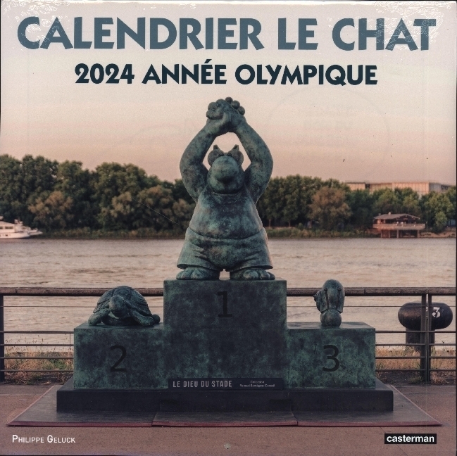Cover: 9782203248618 | Le chat calendrier annee olympique 2024 | Philippe Geluck | Buch