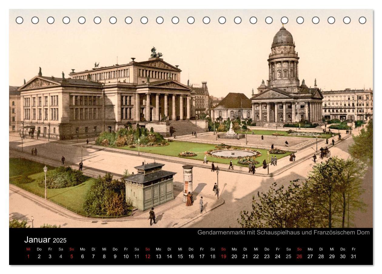 Bild: 9783435810246 | Berlin um 1900 (Tischkalender 2025 DIN A5 quer), CALVENDO...