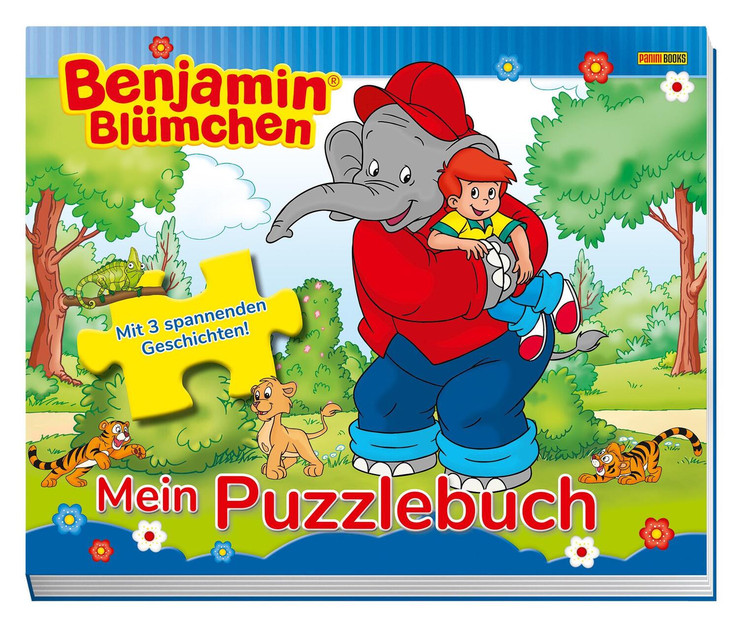 Cover: 9783833235931 | Benjamin Blümchen: Mein Puzzlebuch | Mit 3 spannenden Geschichten