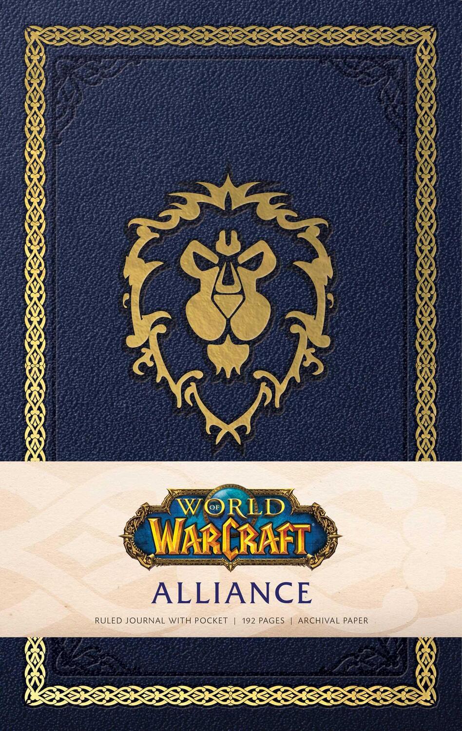 Cover: 9781683833277 | World of Warcraft: Alliance Hardcover Ruled Journal | Insight Editions