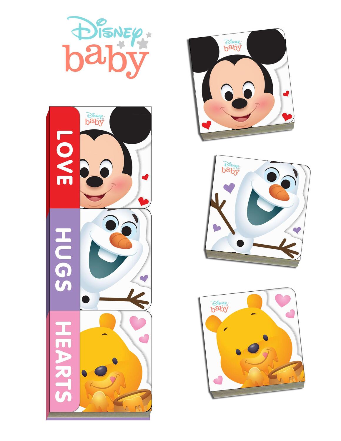 Cover: 9781368064569 | Disney Baby: Love, Hugs, Hearts | Disney Books | Buch | Englisch