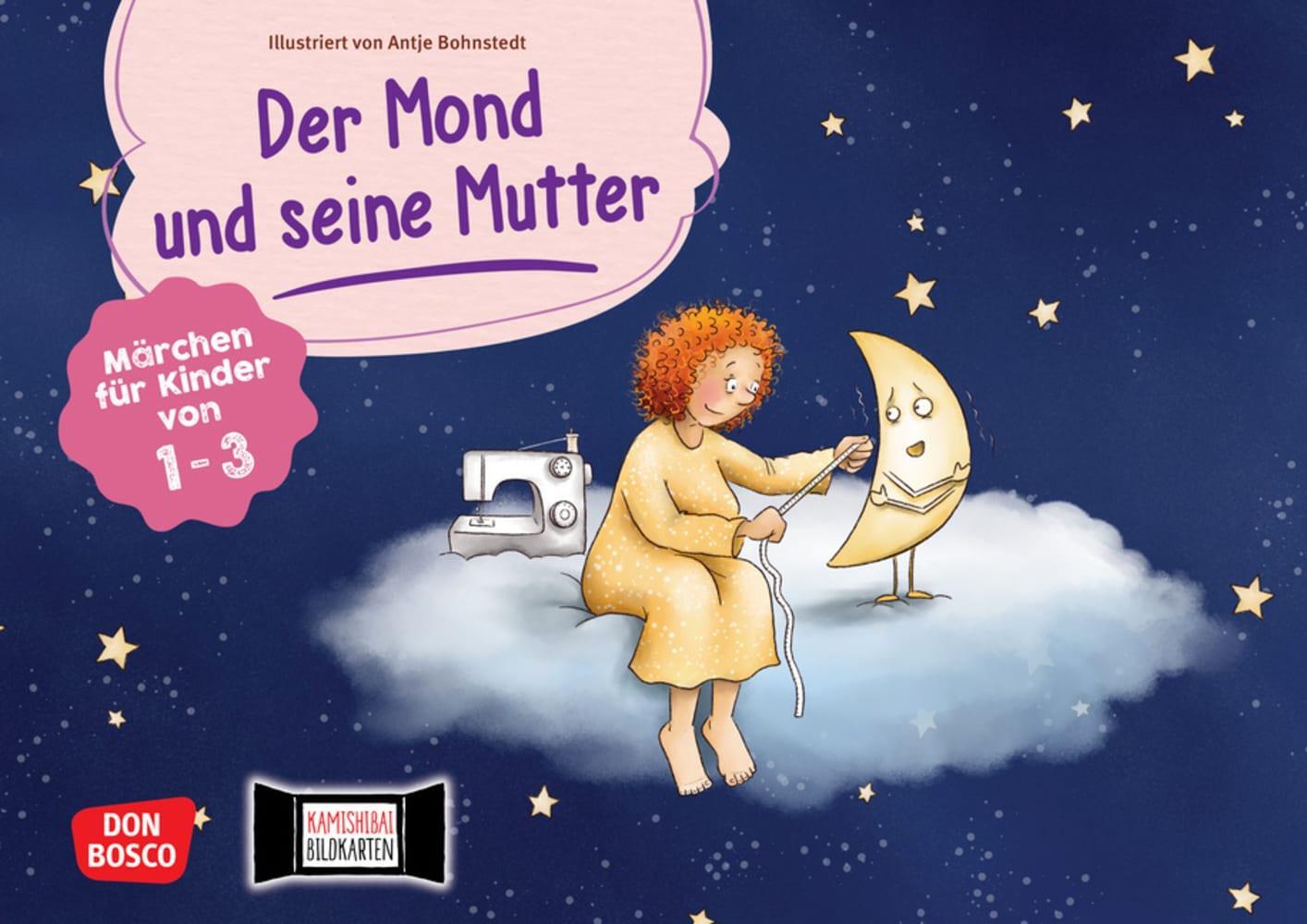 Cover: 4260694922156 | Der Mond und seine Mutter. Kamishibai Bildkartenset | Antje Bohnstedt