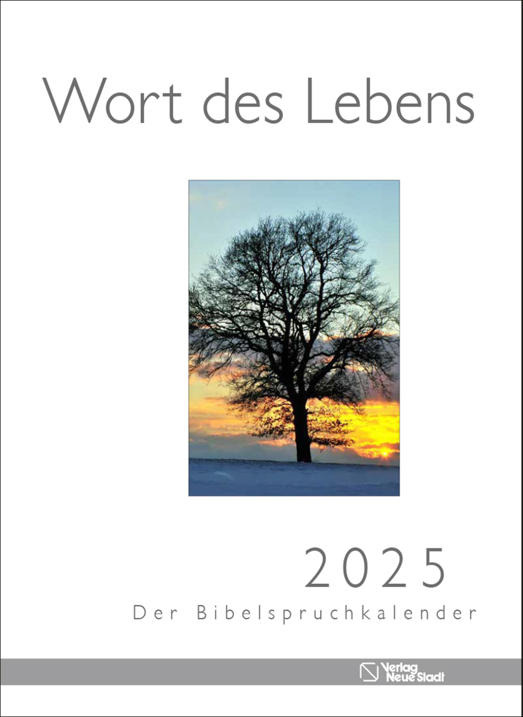 Cover: 9783734613364 | Wort des Lebens 2025 - Der Bibelspruchkalender | Kalender | 14 S.