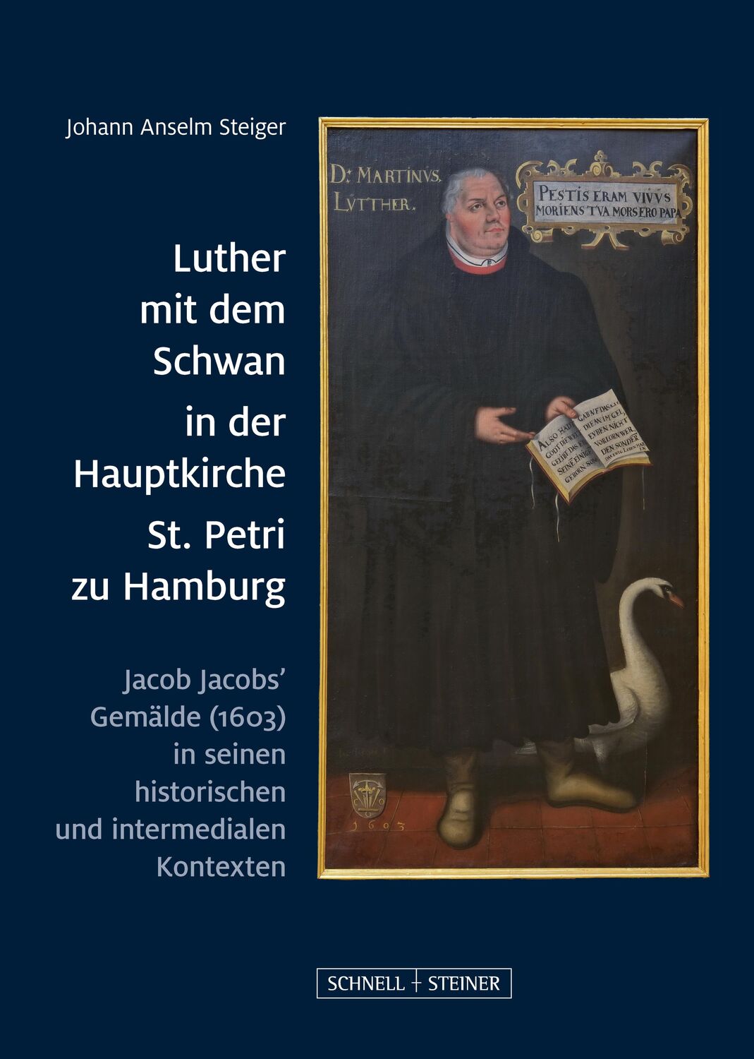 Cover: 9783795439194 | Luther mit dem Schwan in der Hauptkirche St. Petri zu Hamburg | Buch
