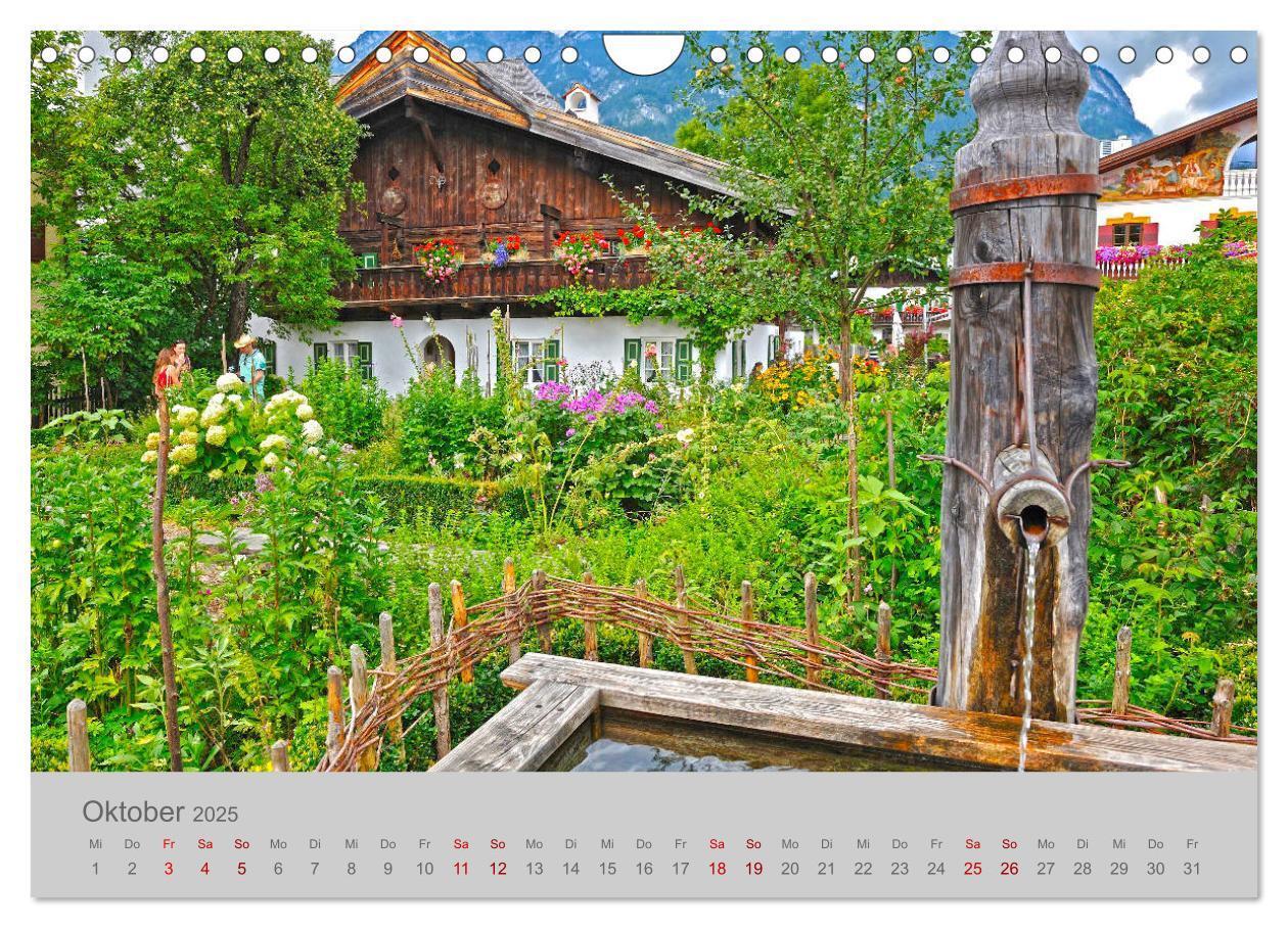 Bild: 9783435191703 | Garmisch-Partenkirchen Werdenfelser Land (Wandkalender 2025 DIN A4...