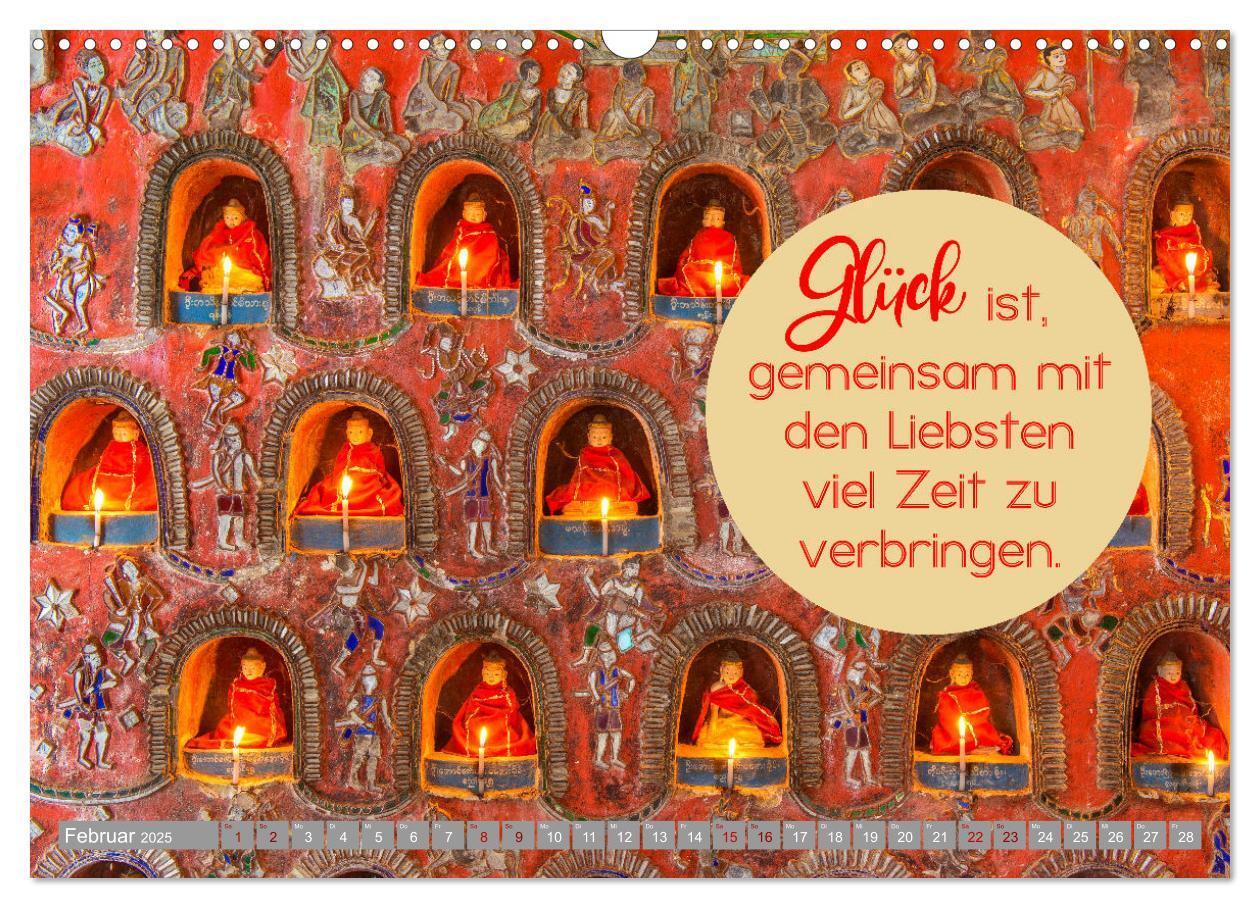 Bild: 9783435066964 | ACHTSAMKEIT - Wege des Glücks (Wandkalender 2025 DIN A3 quer),...