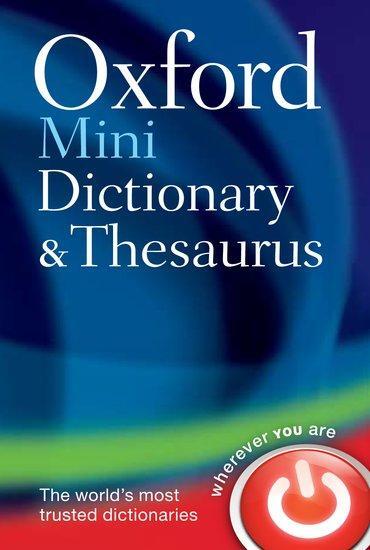 Cover: 9780199692637 | Oxford Mini Dictionary and Thesaurus | Oxford Languages | Stück | VI