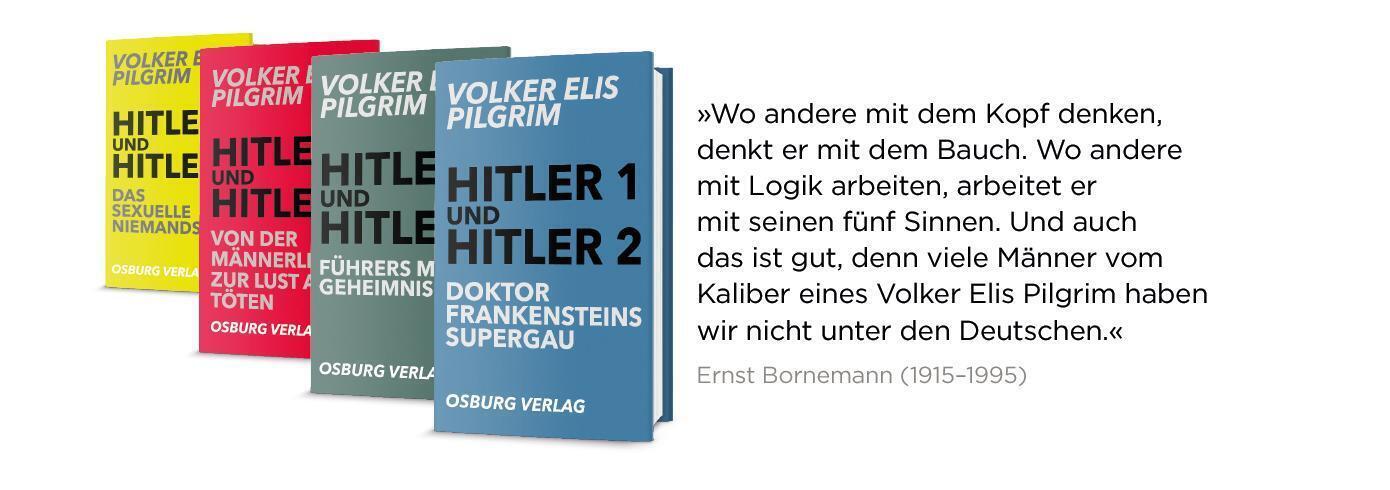 Cover: 9783955103101 | Aktionspaket Hitler 1 und Hitler 2 | Vier Bände | Volker Elis Pilgrim