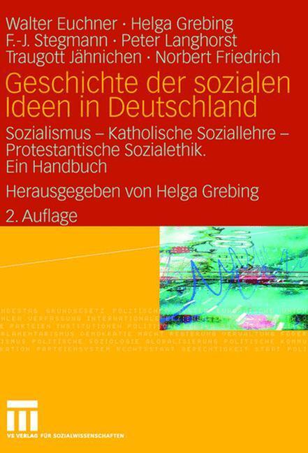 Cover: 9783531147529 | Geschichte der sozialen Ideen in Deutschland | Walter Euchner (u. a.)