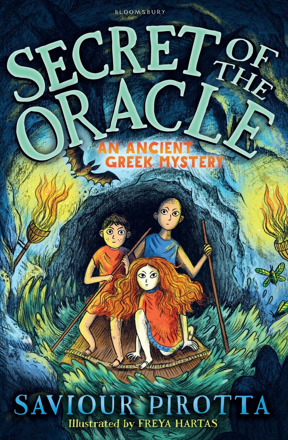 Cover: 9781472940162 | Secret of the Oracle: An Ancient Greek Mystery | Saviour Pirotta