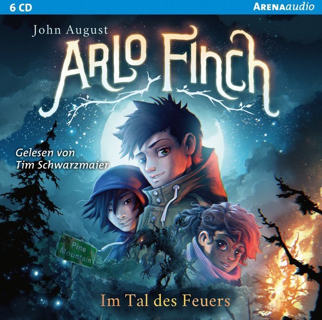 Cover: 9783401241036 | Arlo Finch - Im Tal des Feuers, 1 Audio-CD | Lesung | John August | CD