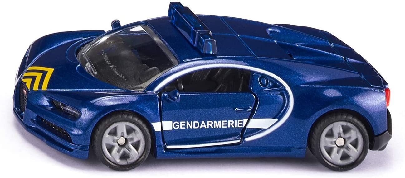Cover: 4006874015412 | SIKU 1541 - Bugatti Chiron Gendarmerie, französische Polizei, blau