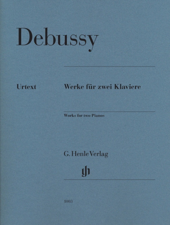 Cover: 9790201810034 | Claude Debussy - Werke für zwei Klaviere | Ernst-Günter Heinemann