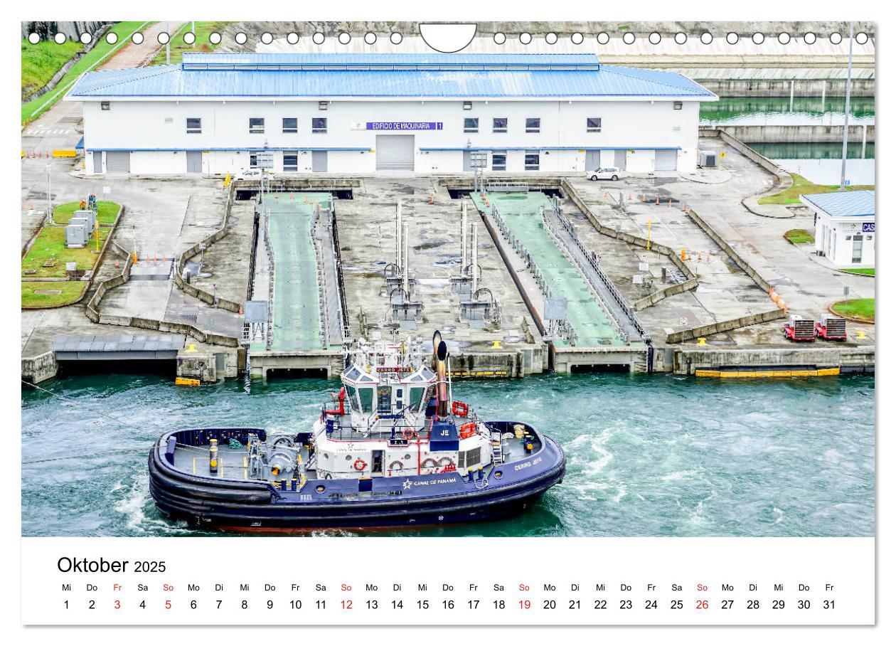 Bild: 9783435265534 | Panamakanal - Zwischen Atlantik und Pazifik (Wandkalender 2025 DIN...