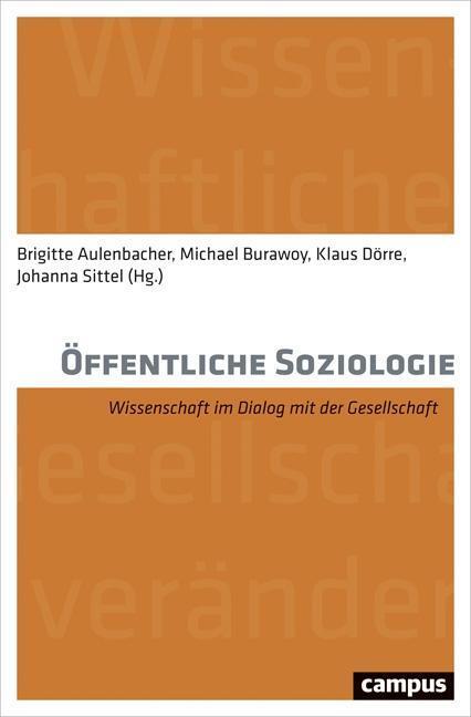 Cover: 9783593506357 | Öffentliche Soziologie | Wissenschaft im Dialog mit der Gesellschaft