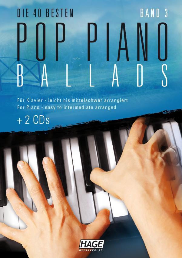 Cover: 9783866262751 | Pop Piano Ballads 3 mit 2 CDs | Helmut Hage | Buch | Deutsch | 2014