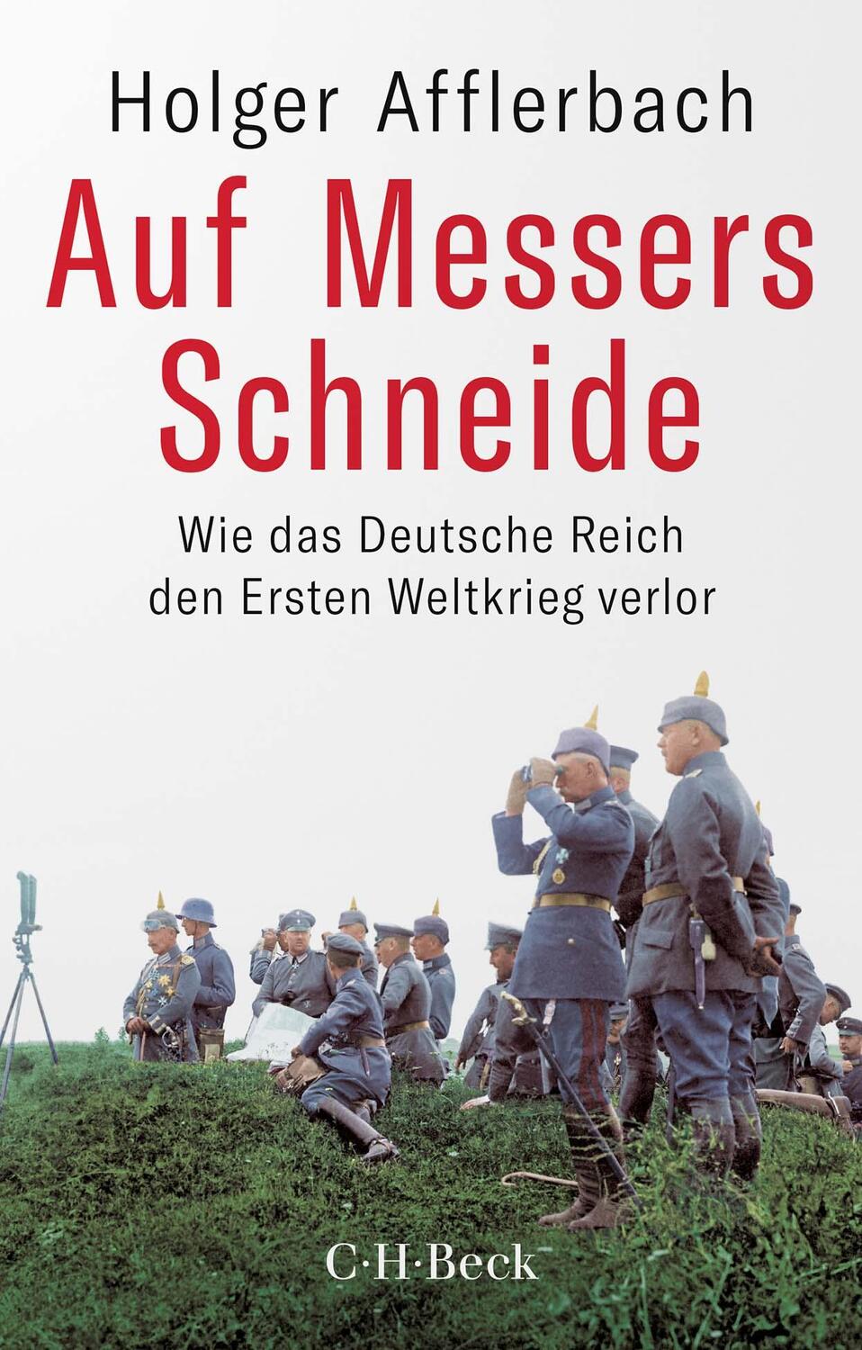Cover: 9783406777431 | Auf Messers Schneide | Holger Afflerbach | Taschenbuch | broschiert