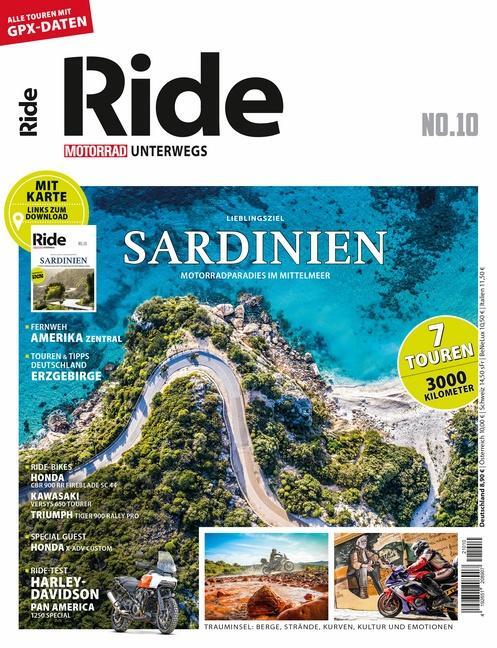 Cover: 9783613320086 | RIDE - Motorrad unterwegs, No. 10 | Sardinien | Taschenbuch | 162 S.