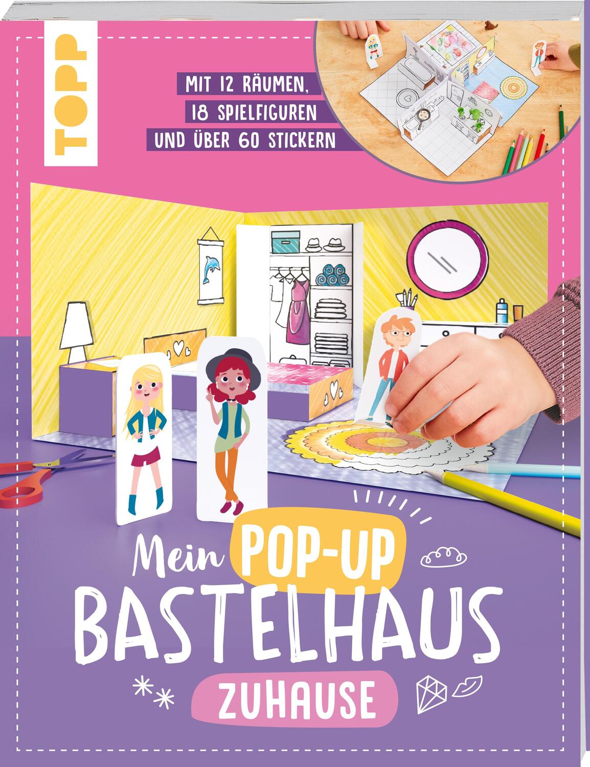 Cover: 9783735890511 | Mein Pop-up Bastelhaus-Zuhause | Carmen Eisendle | Taschenbuch | 48 S.