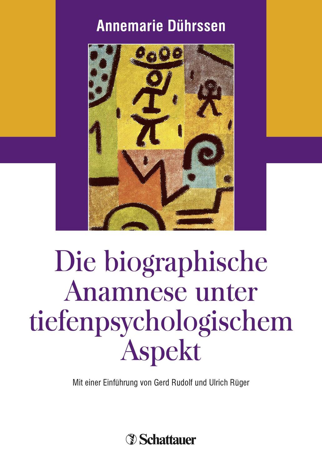 Cover: 9783794527694 | Die biografische Anamnese unter tiefenpsychologischem Aspekt | Buch