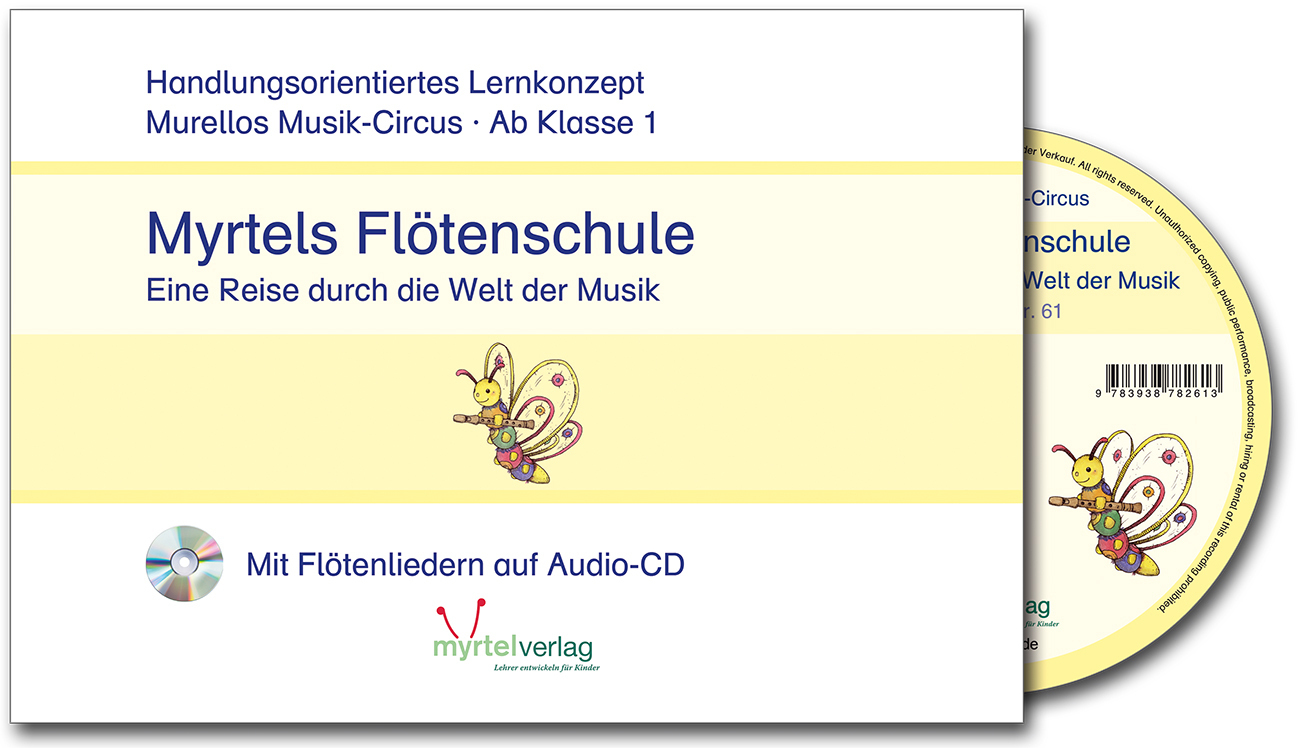 Cover: 9783938782613 | Myrtels Flötenschule 1, m. 1 Audio-CD | Buch | 48 S. | Deutsch | 2014