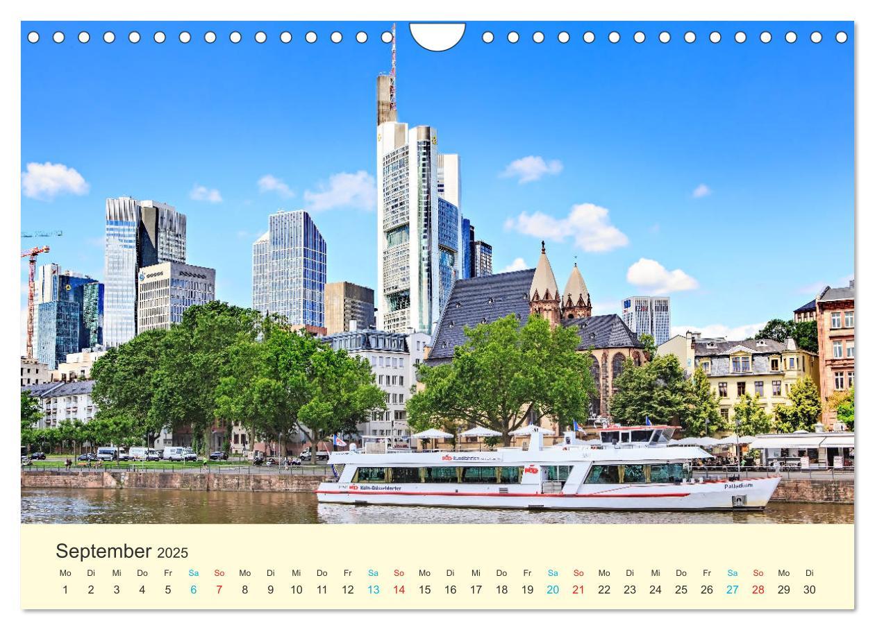 Bild: 9783435464609 | Frankfurt am Main - Finanzen und Geschichte (Wandkalender 2025 DIN...