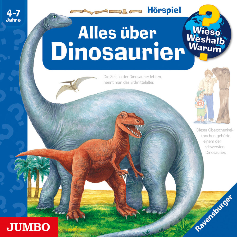 Cover: 9783833711312 | Alles über Dinosaurier, Audio-CD | Jenny Mierau (u. a.) | Audio-CD