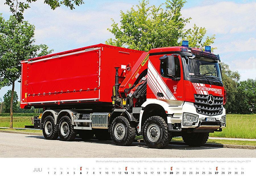 Bild: 9783966648165 | Feuerwehr Kalender 2025 | Hans-Joachim Profeld | Kalender | 14 S.