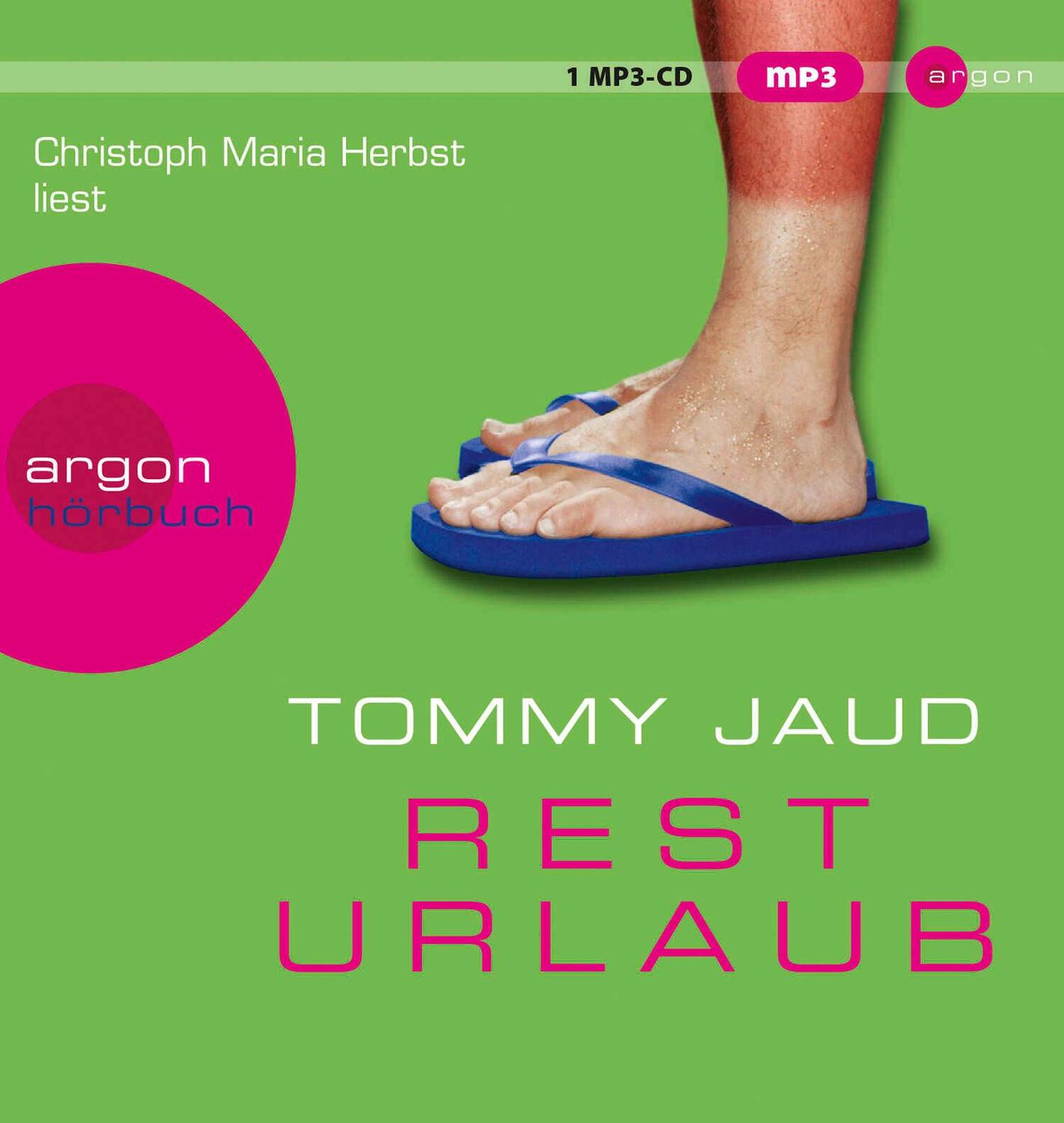 Cover: 9783839894576 | Resturlaub | Tommy Jaud | MP3 | 286 Min. | Deutsch | 2020 | Argon