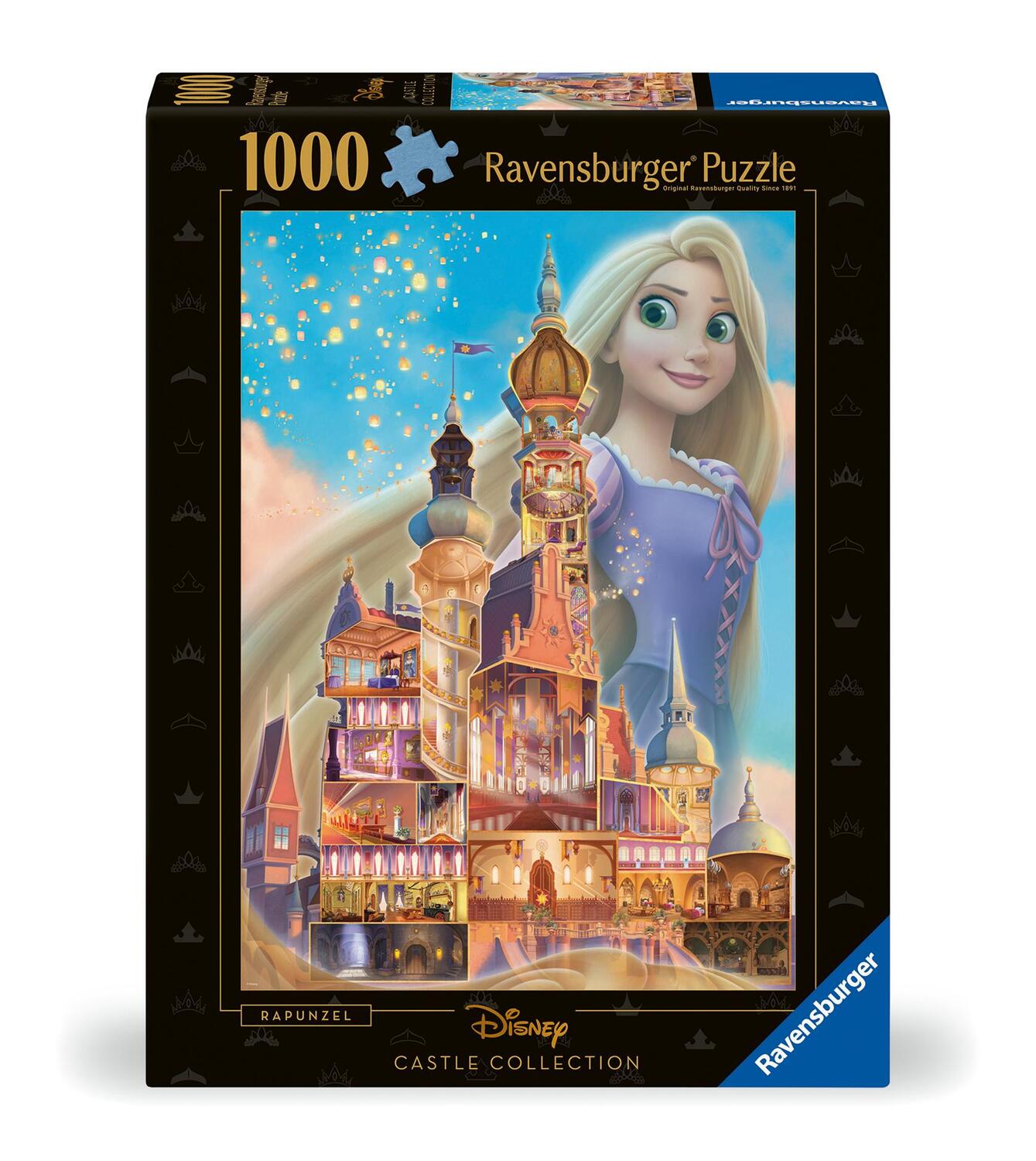 Cover: 4005555002642 | Ravensburger Puzzle 12000264 - Rapunzel - 1000 Teile Disney Castle...