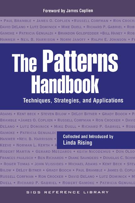 Cover: 9780521648189 | The Patterns Handbook | Techniques, Strategies, and Applications