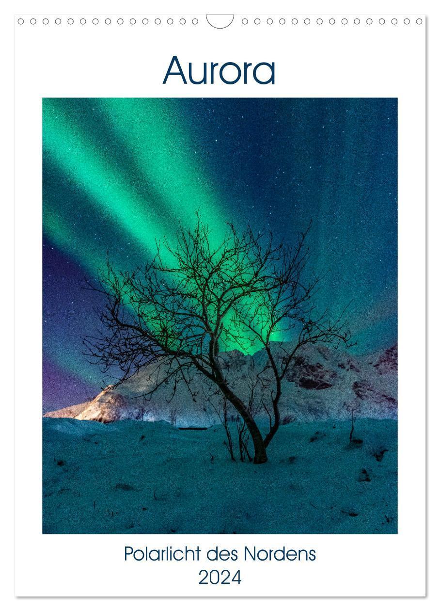 Cover: 9783675988019 | Aurora - Polarlicht des Nordens (Wandkalender 2024 DIN A3 hoch),...